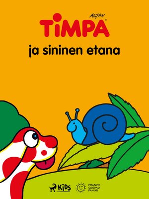 cover image of Timpa ja sininen etana